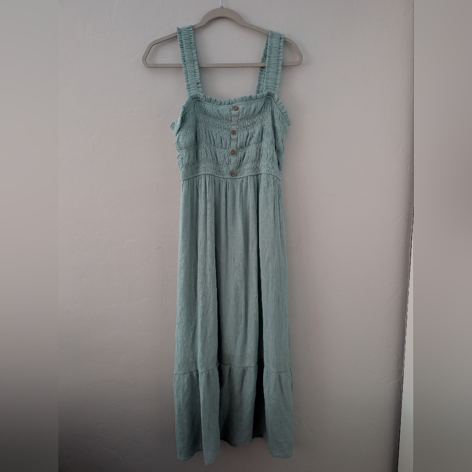 Blu Pepper Size Large Blue Sundress